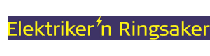Logoen til Elektriker'n Ringsaker AS