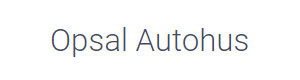 Logoen til Opsal Autohus AS
