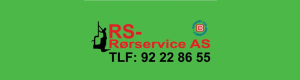 Logoen til Rs- Rørservice As