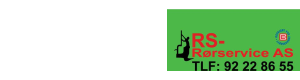 Logoen til Rs- Rørservice As