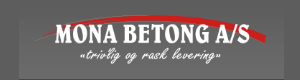 Logoen til Mona Betong AS