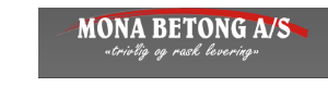 Logoen til Mona Betong AS