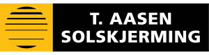 Logoen til T Aasen Solskjerming AS