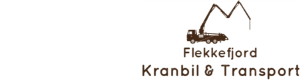 Logoen til Flekkefjord Kranbil & Transport AS