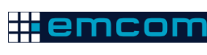 Logoen til Emcom AS