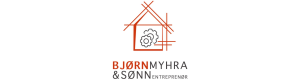 Logoen til Bjørn Myhra & Sønn Entreprenør As