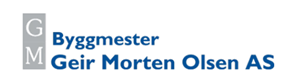 Logoen til Byggmester Geir Morten Olsen AS