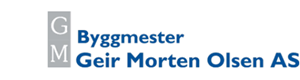 Logoen til Byggmester Geir Morten Olsen AS
