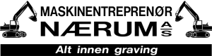 Logoen til Maskin Entreprenør Roger Nærum As