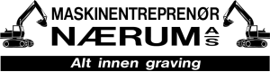 Logoen til Maskin Entreprenør Roger Nærum As