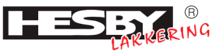 Logoen til Hesby Lakkering AS