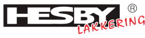 Logoen til Hesby Lakkering AS