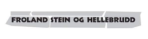 Logoen til Froland Stein Og Hellebrudd AS