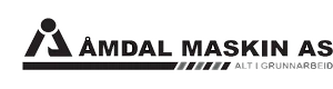 Logoen til Åmdal Maskin As