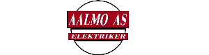 Logoen til Aalmo As Autorisert Elektroentreprenør