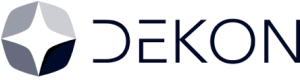 Logoen til Dekon Regnskap As