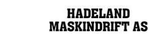Logoen til Hadeland Maskindrift AS