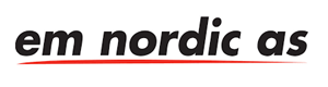 Logoen til Em Nordic As