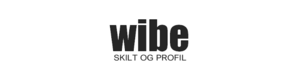 Logoen til Wibe Skilt Og Profil AS