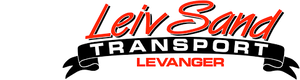 Logoen til Leiv Sand Transport AS