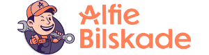 Logoen til Alfie Bilskade As