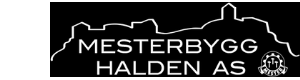Logoen til Mesterbygg Halden As