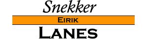 Logoen til Snekker Eirik Lanes