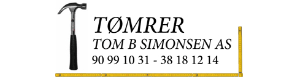 Logoen til Tømrerfirma Tom Børre Simonsen As