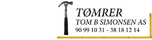 Logoen til Tømrerfirma Tom Børre Simonsen As