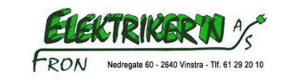 Logoen til Elektrikern Fron AS