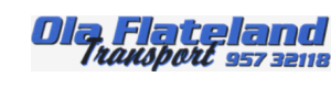 Logoen til Ola Flateland Transport As