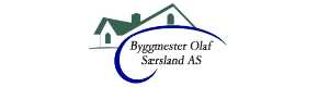Logoen til Byggmester Olaf Særsland As