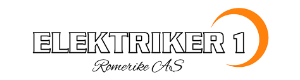 Logoen til Elektriker1 Romerike As