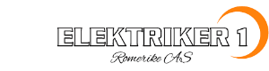 Logoen til Elektriker1 Romerike As