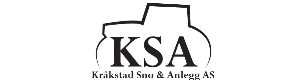 Logoen til Kråkstad Snø & Anlegg As