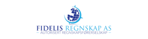 Logoen til Fidelis Regnskap As