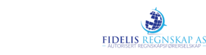 Logoen til Fidelis Regnskap As