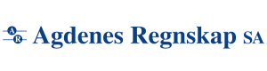 Logoen til Agdenes Regnskap Sa