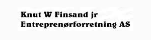 Logoen til Knut W Finsand Jr Entreprenørforretning As