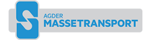 Logoen til Agder Massetransport As