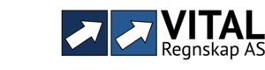 Logoen til Vital Regnskap As