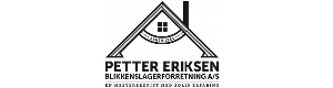Logoen til Petter Eriksen Blikkenslagerforretning As