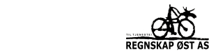 Logoen til Regnskap Øst As