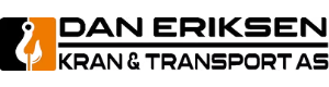 Logoen til Dan Eriksen Kran & Transport As