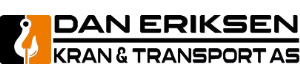 Logoen til Dan Eriksen Kran & Transport As