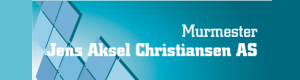 Logoen til Murmester Jens Aksel Christiansen As