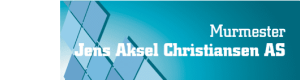 Logoen til Murmester Jens Aksel Christiansen As
