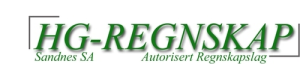 Logoen til Hg-Regnskap Sandnes Sa