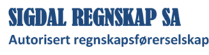 Logoen til Sigdal Regnskap Sa