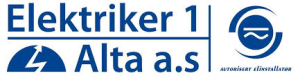 Logoen til Elektriker 1 Alta As